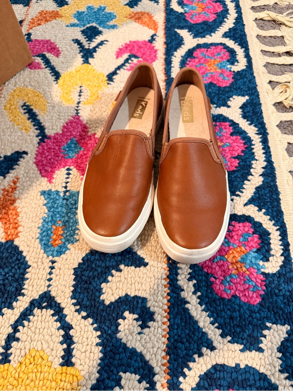 Slip-On Casual Sneakers in Brown - Keds